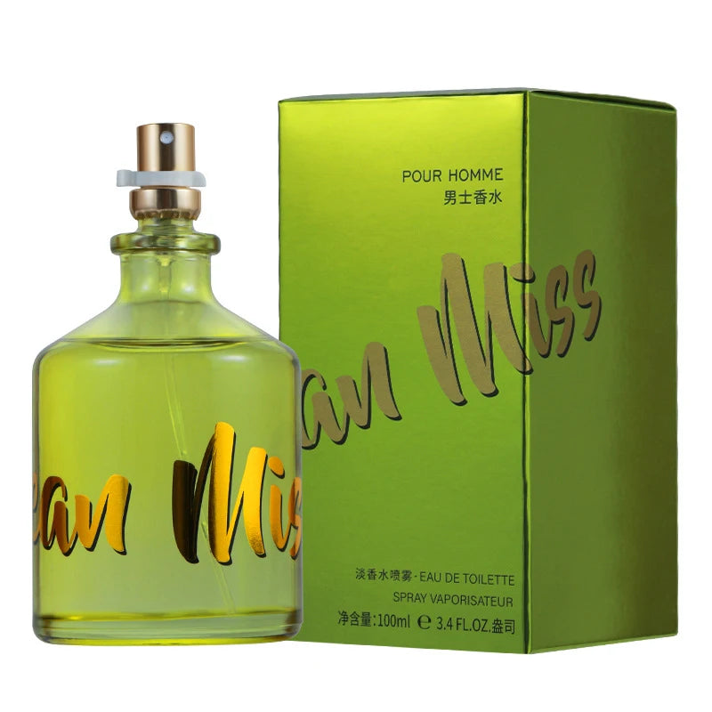 100ml Men's Fresh Woody Perfume, Neutral Sandalwood Fragrance Spray, Long Lasting Non-irritating Eau de Toilette for Dating, Dai