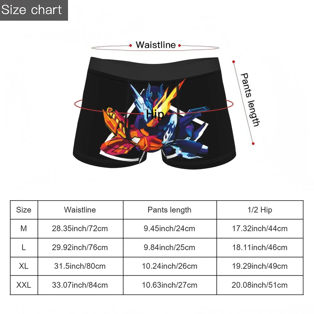 Bandai Kamen Rider Cross Z Build boxers  Underpants Breathbale Panties Men's Underwear Comfortable Shorts Boxer Briefs