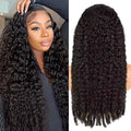 18-46 Inches Burmese Curly 13x4 HD Lace Front Human Hair Hair Wig 200 Density 13x6 Lace  Frontal Hair Wigs For Women