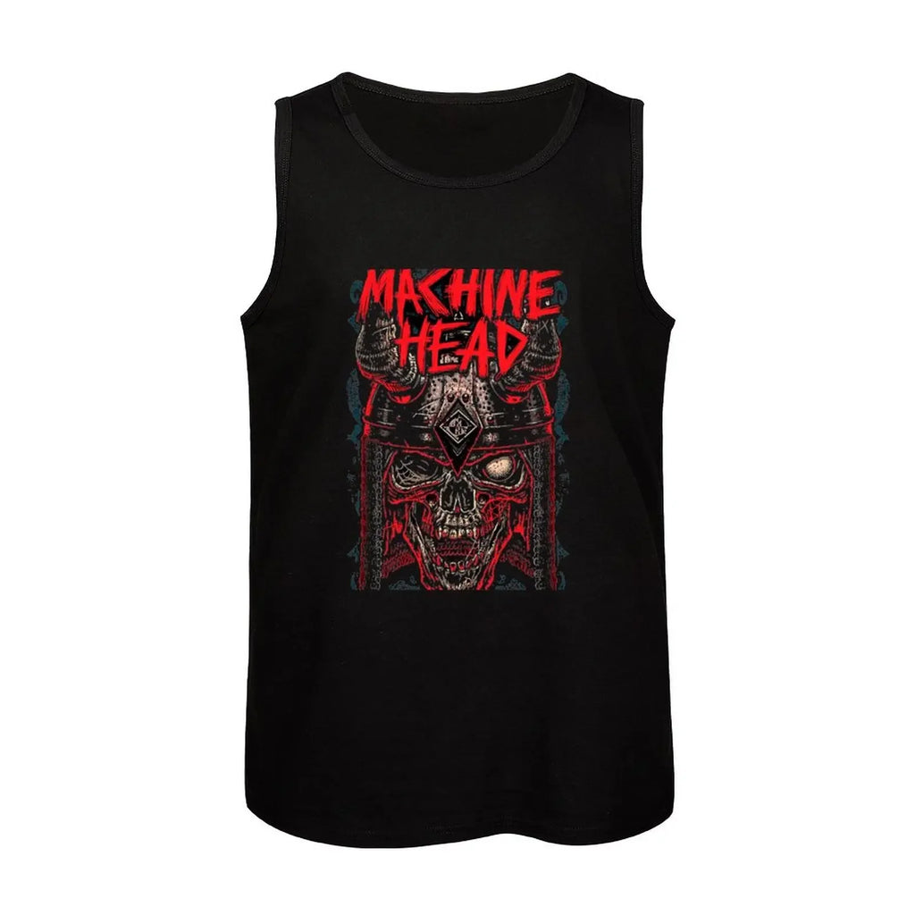 New Machine Head Tank Top Men's gym running shirt underwear