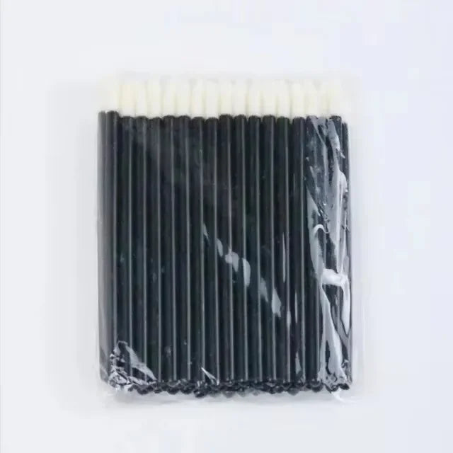 50pcs Disposable Lip Brushes Eyelash Applicator Mascara Wands Brush Lipstickers Wands  Makeup Tools EyelashExtension Supplies