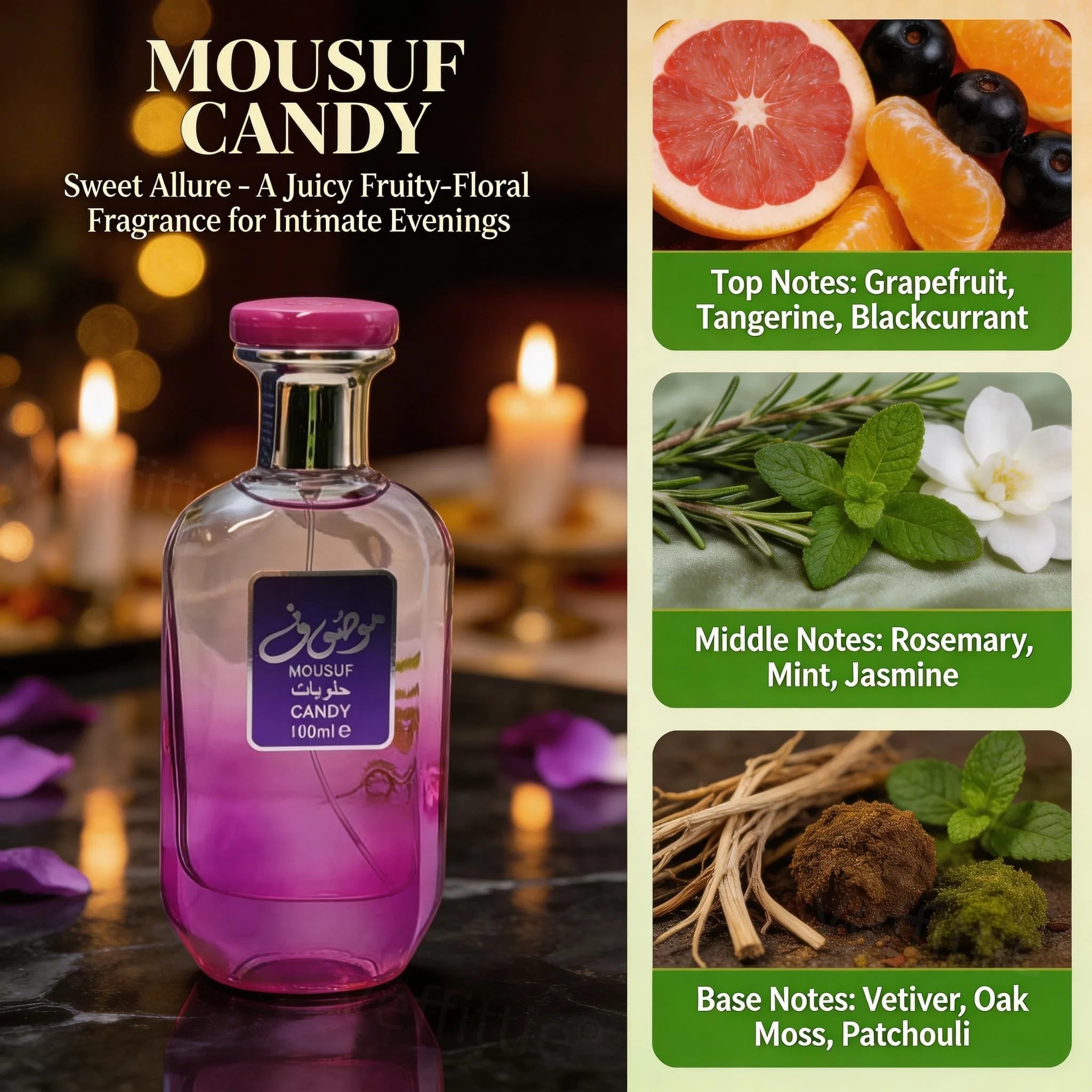 Vacation Spicy Floral Glow 3.4oz Eau De Parfum, Long Lasting Light Scent, Trip Wear, Airy Tone for Sunny Holiday Getaways