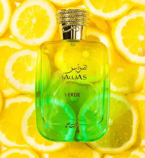 Rasasi Hawas Verde For Him Men's Perfume 100ml Long Lasting Scent for Daily Wear