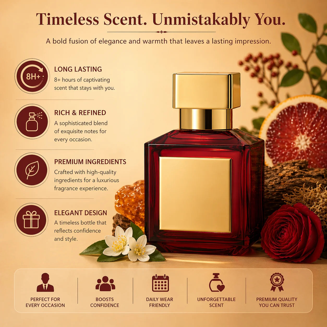Francis Kurkdjian Baccarat Rouge 540 Eau De Parfum Luxury Fragrance Spray