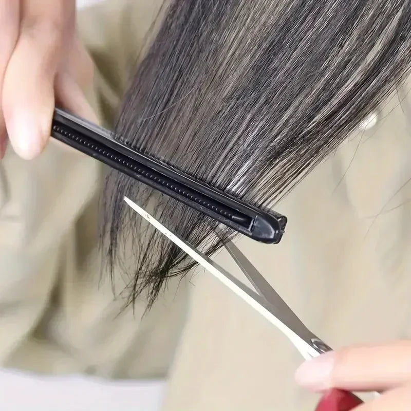 Comb Hairdressing V-Comb Messy Hair Finishing Straightening Splint Comb - Hair Styling Tool Clip Special for  Hair Wigs