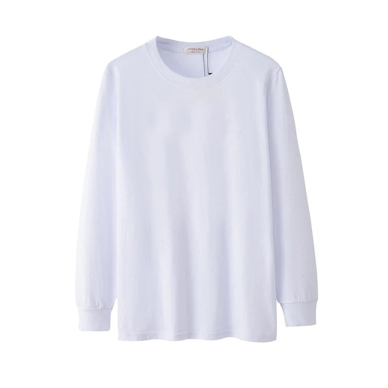 autumn winter Men women T-Shirts Long Sleeve Large Size 8XL 9XL 10XL 13XL big size tees Home underwear Cotton Loose Tops black
