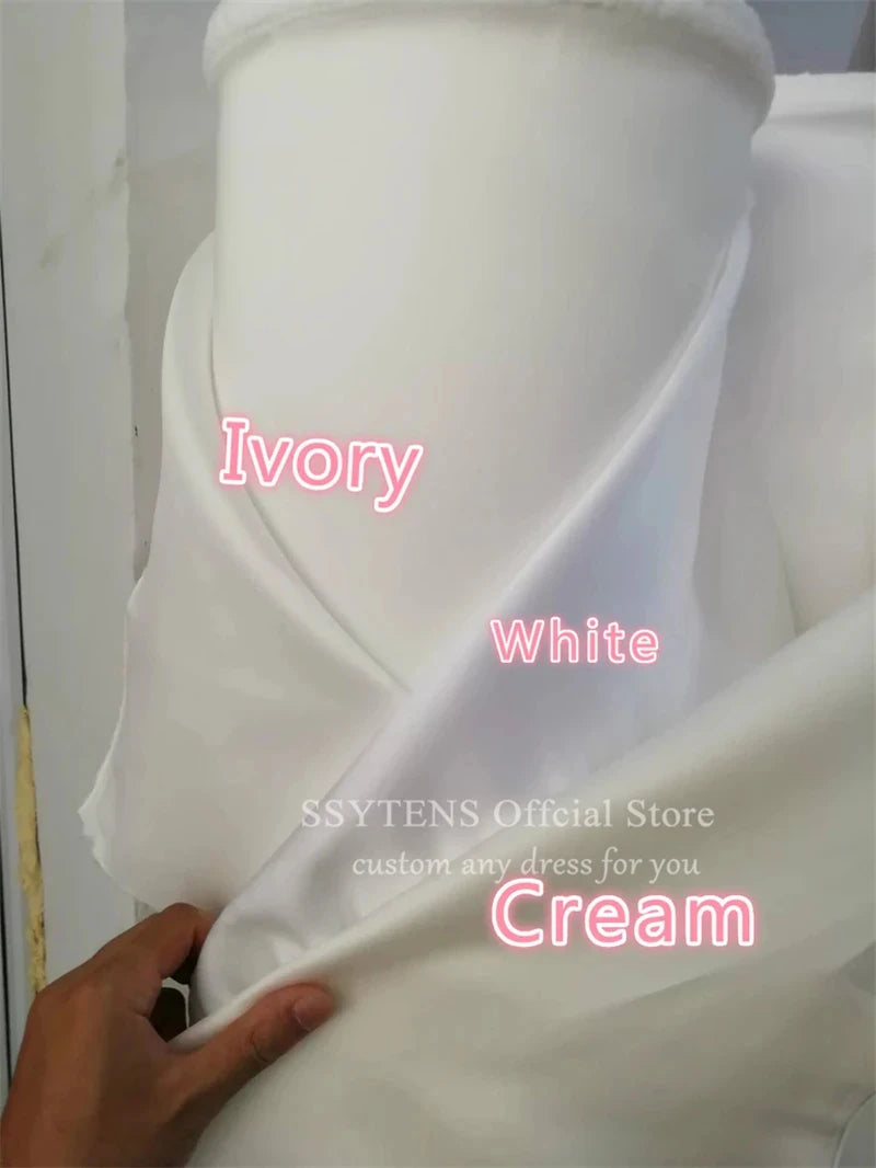 SSYTENS Modern Off Shoulder Wedding Dresses Bridal Gown For Wedding Customized Bride Dresses vestidos de novia robe de mariée