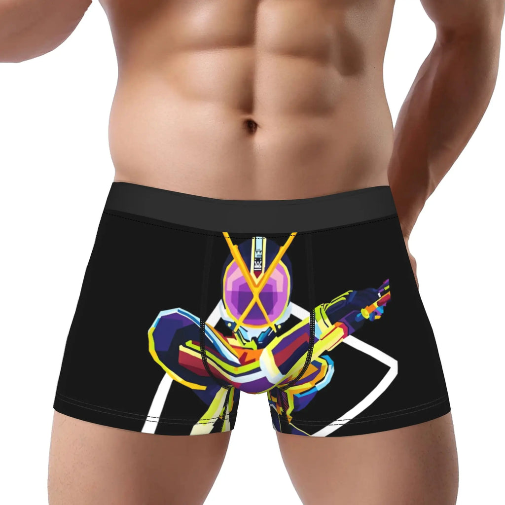 Bandai Kamen Rider Cross Z Build boxers  Underpants Breathbale Panties Men's Underwear Comfortable Shorts Boxer Briefs