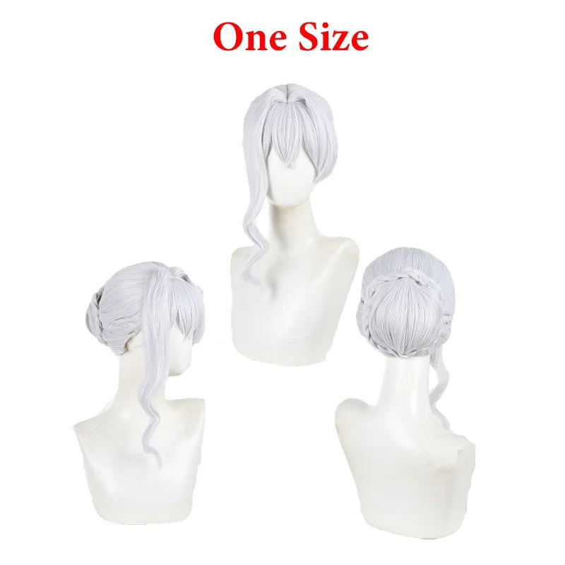 Scarlet Cosplay Wig Dress Costume May I Ask for Anime One Final Thing Roleplay Women Clothing Outfits Halloween Carnival Suit