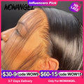 WOW ANGEL HD Lace Frontal Wig 250% 13x6 HD Lace Front Wig Straight Hair Invisible HD Lace Melt Skin HD Lace Front Human Hair Wig