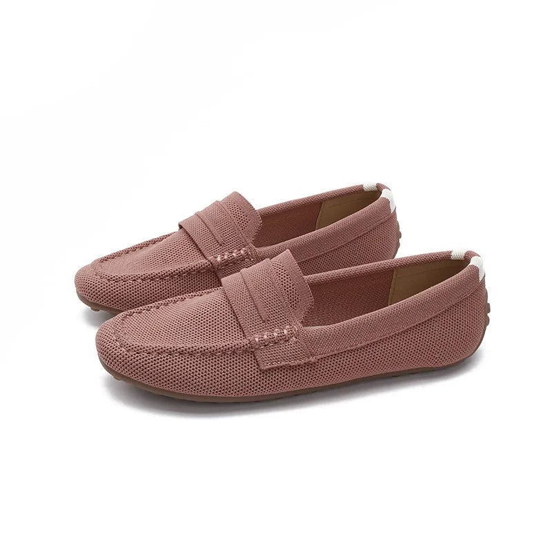 Loafers Women Summer New 's Mokasin Shoes Flat Loafers  Slip-on Flat Shoes Runway Formal Business Walk Shoes