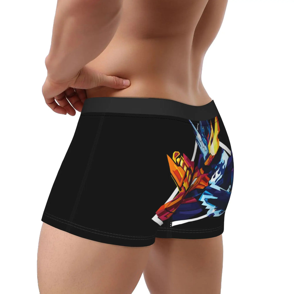 Bandai Kamen Rider Cross Z Build boxers  Underpants Breathbale Panties Men's Underwear Comfortable Shorts Boxer Briefs
