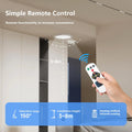 Motion Sensor Ceiling Light Magnetic Wireless Rechargeable LED Ceiling Light Battery Operated For Home Pantry Shower Stair