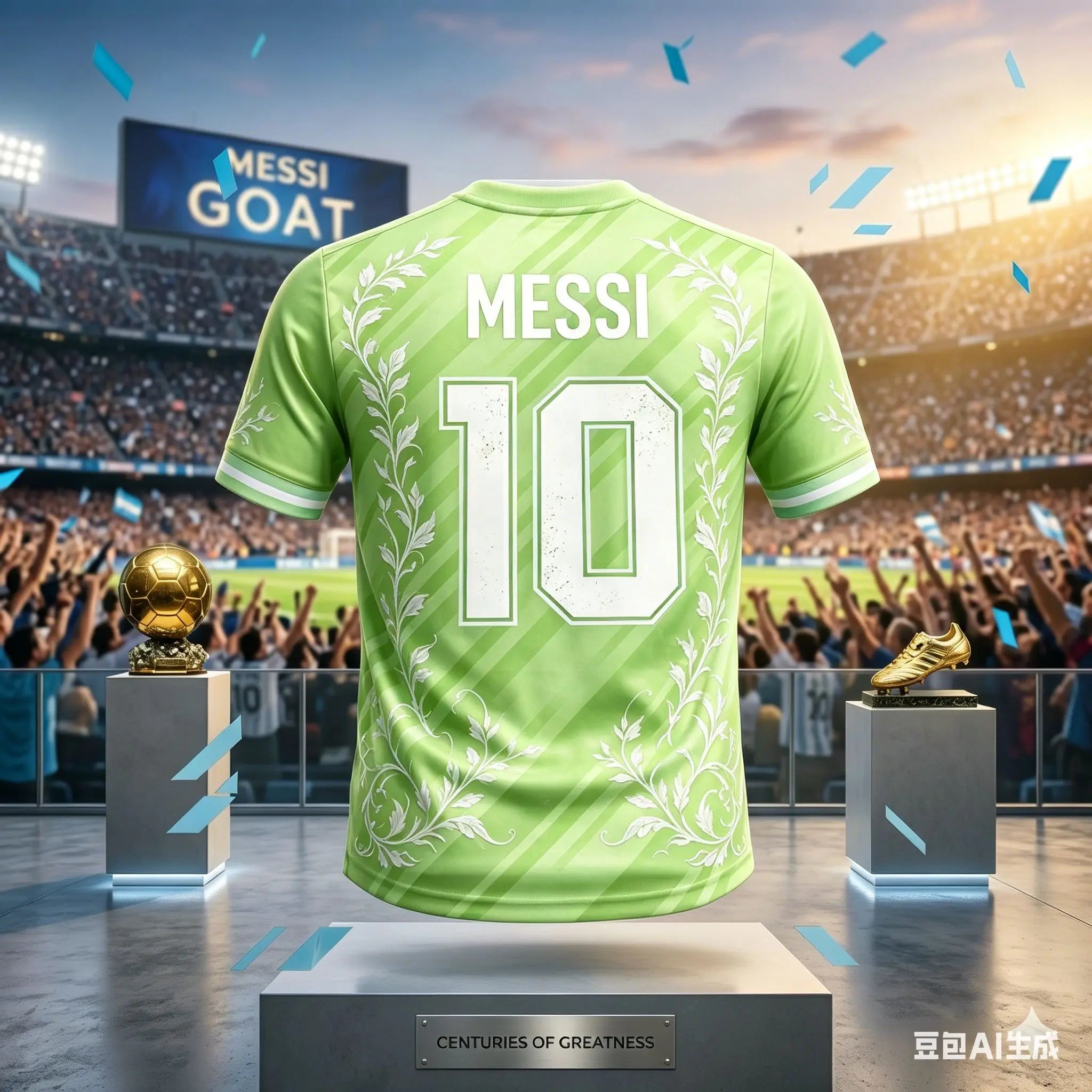 Kids Unisex Messi #10 Football Soccer Jersey Breathable Quick Dry Argentina Kid Sportswear Casual Training Fan Uniform T Shirt