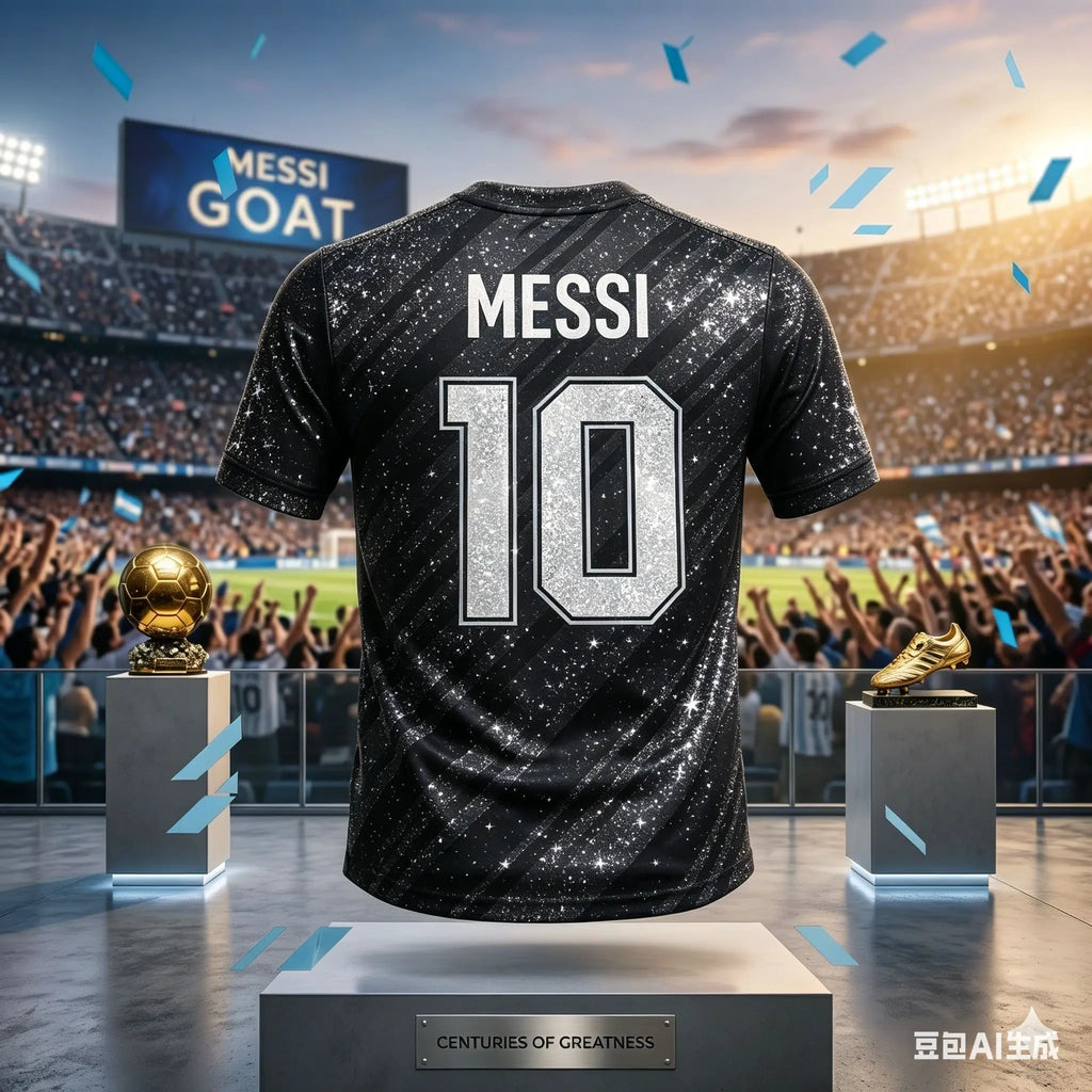Kids Unisex Messi #10 Football Soccer Jersey Breathable Quick Dry Argentina Kid Sportswear Casual Training Fan Uniform T Shirt