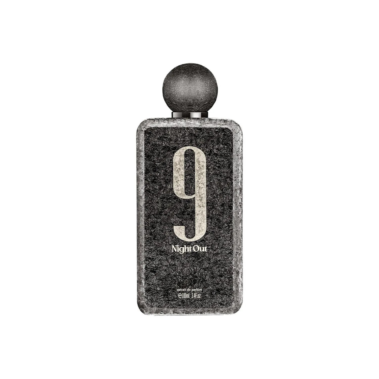 Afnan 9 PM Night Out Extrait de Parfum for Unisex – Oriental Spicy Fragrance, Perfect Gift for Women & Men, 3.4 fl oz
