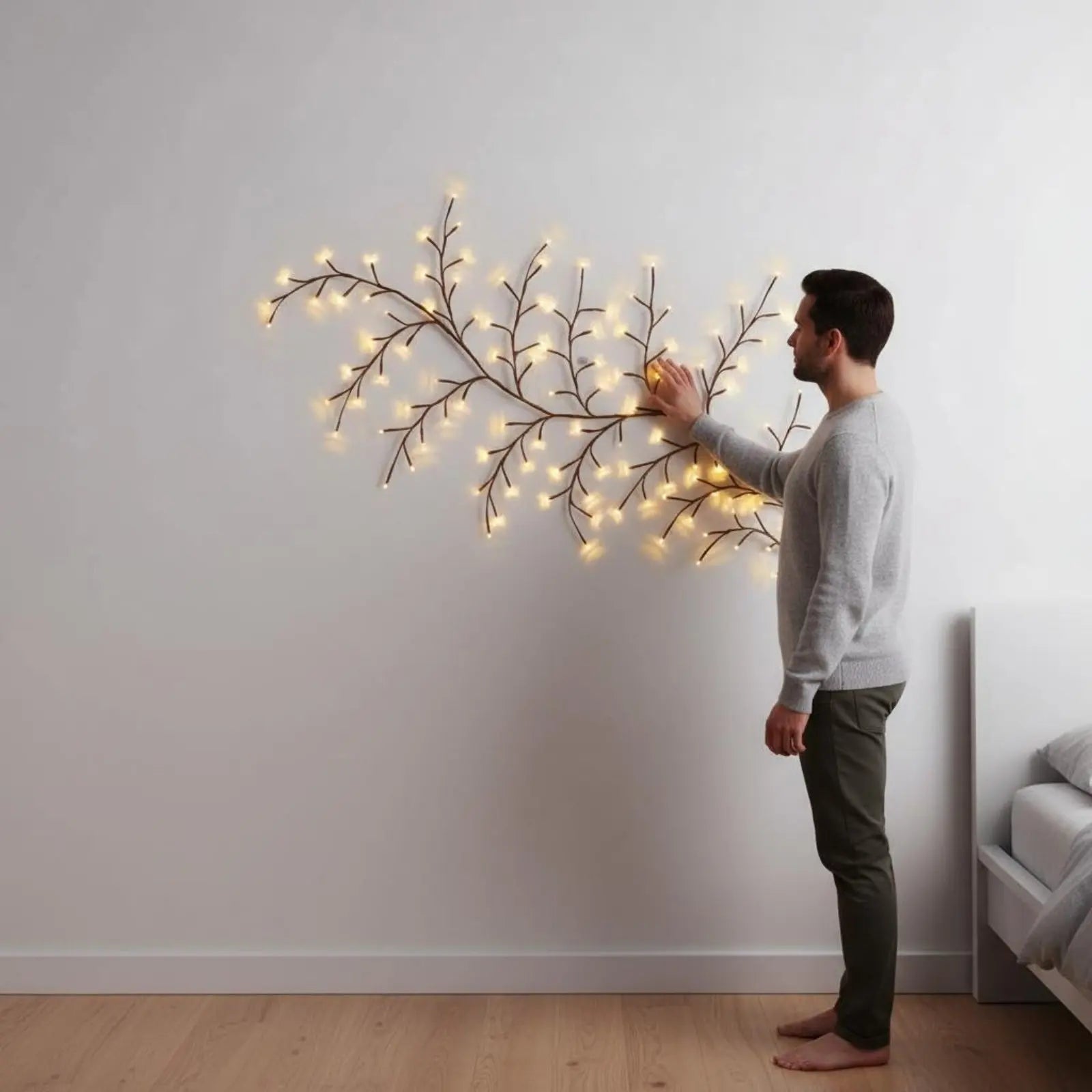Lighted Branch Lamp Realistic Design Lighted Branch Lights Lighted Branch Branch Direct-Connect Power Lighted Branch Branch