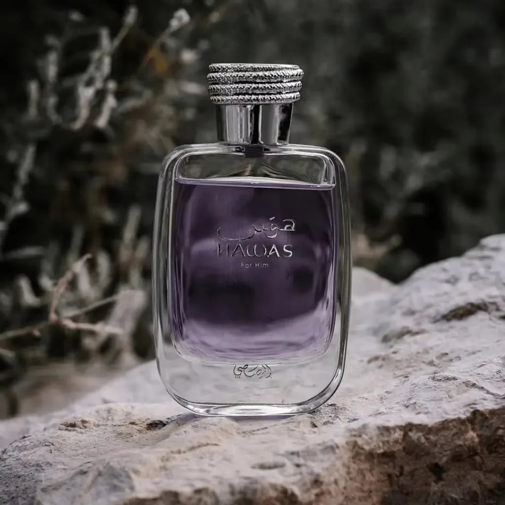 Eau de Parfum Rasasi Hawas Intense Fresh Long-Lasting 3.33 oz for Men