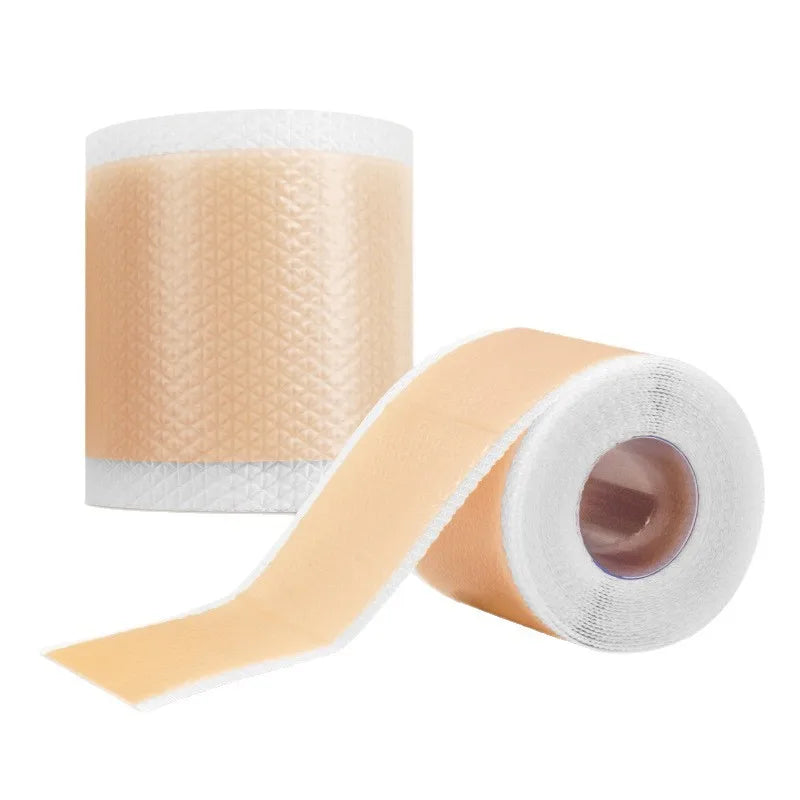 Wig Adhesive Tape Lace Wig Grids Silicone Lace Tape Healer Breathable Wig Knots Healer Hair Tape Non-Slip Silicone Scar wig glue