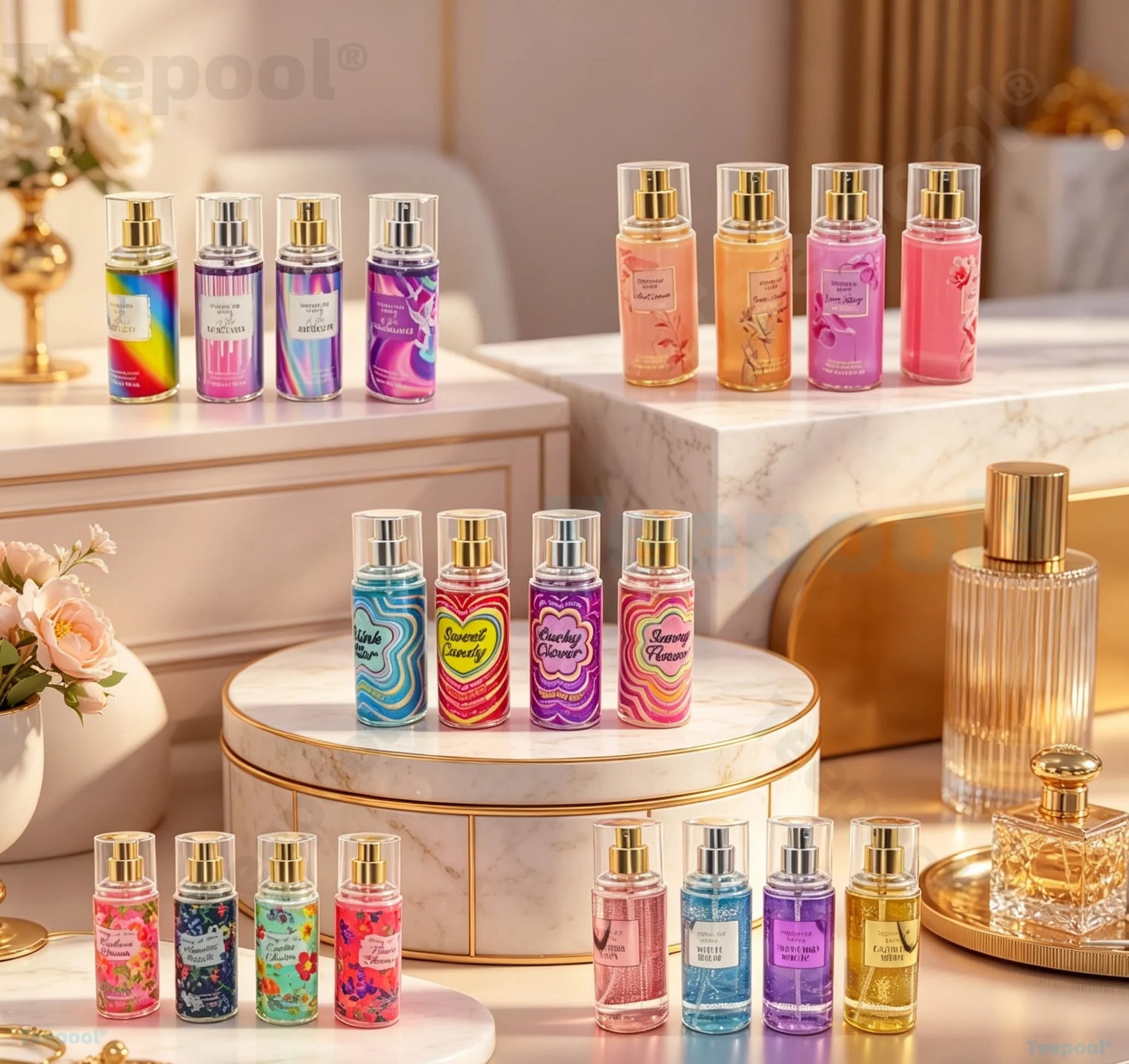 Teepoolperfume/fragrance，alcohol-free，Scent For Dating, Seductive, Exclusive Women's Fragrance, Increase Charm, Flirting Attract，Perfect Gift, fragrance gift set, Gift Box, Ideal for Gift, Luxury，Fruity/Floral