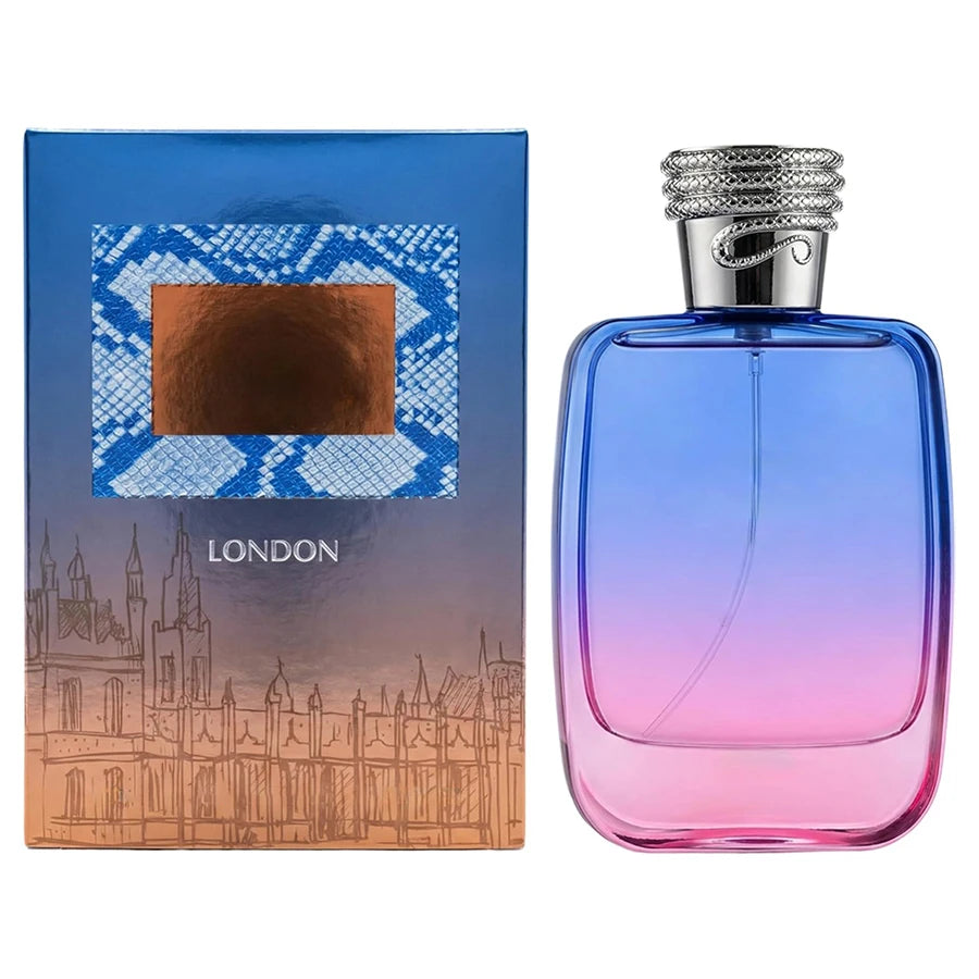 Rasasi Hawas London Eau de Parfum Spray 3.38 oz for Men | Spicy Fruity Floral Amber Fragrance with Black Pepper & Saffron | Warm Woody & Musk Base | Long Lasting 8H+ Premium Arabian Cologne | Perfect Gift for Him Husband Boyfriend