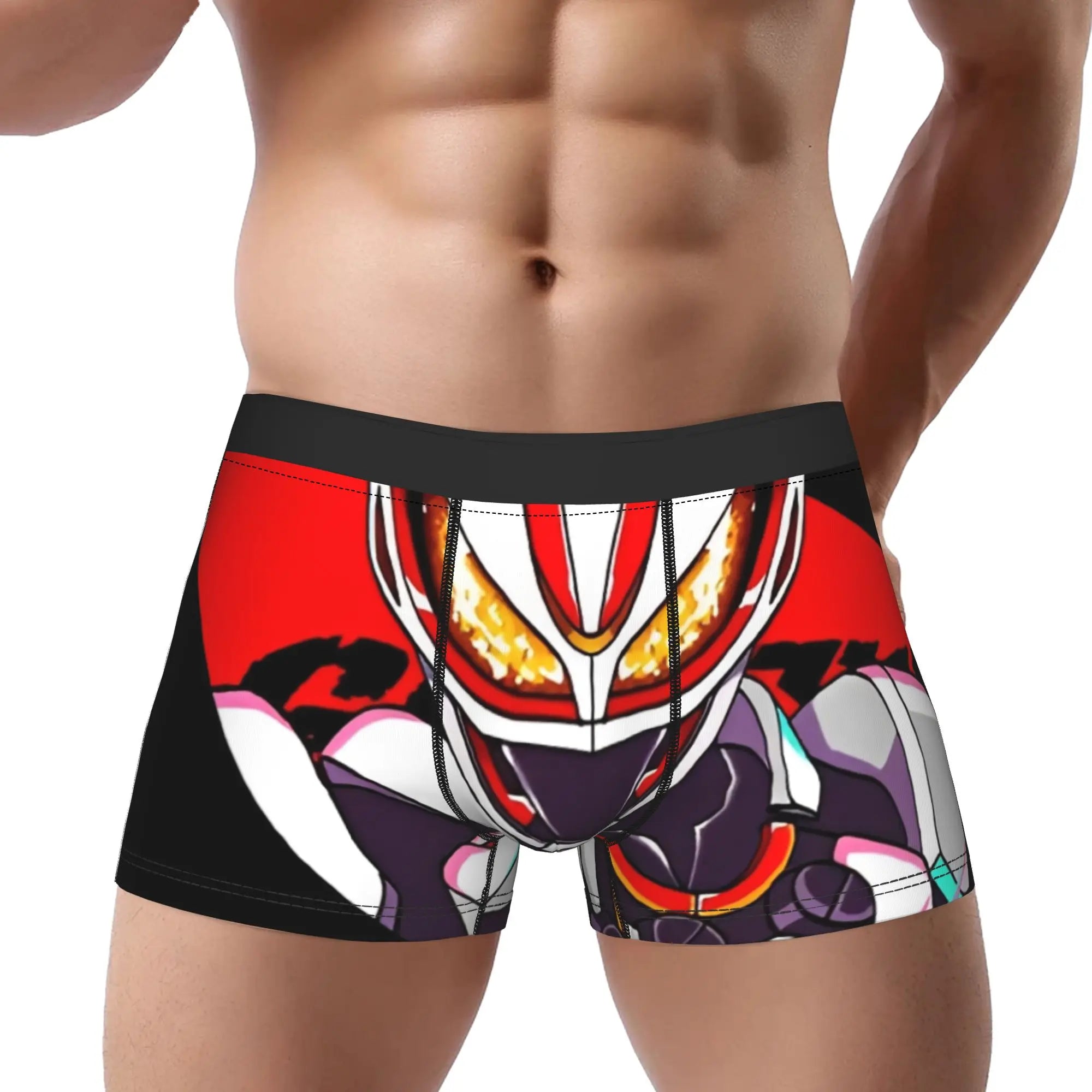 Bandai Kamen Rider Cross Z Build boxers  Underpants Breathbale Panties Men's Underwear Comfortable Shorts Boxer Briefs