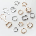 4PCS Ear Hook Lever Back Earring for Jewelry Findings Components Diy Circle Earrings Handmade 14k Gold Filled Brass Accessories