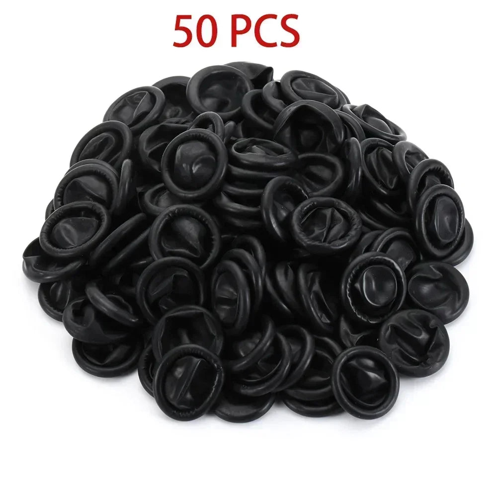 30/50/100pcs Latex Fingertips Protector Gloves Watch Repair Tool Non-slip Anti-static for Watchmaker Kit Rubber Gloves