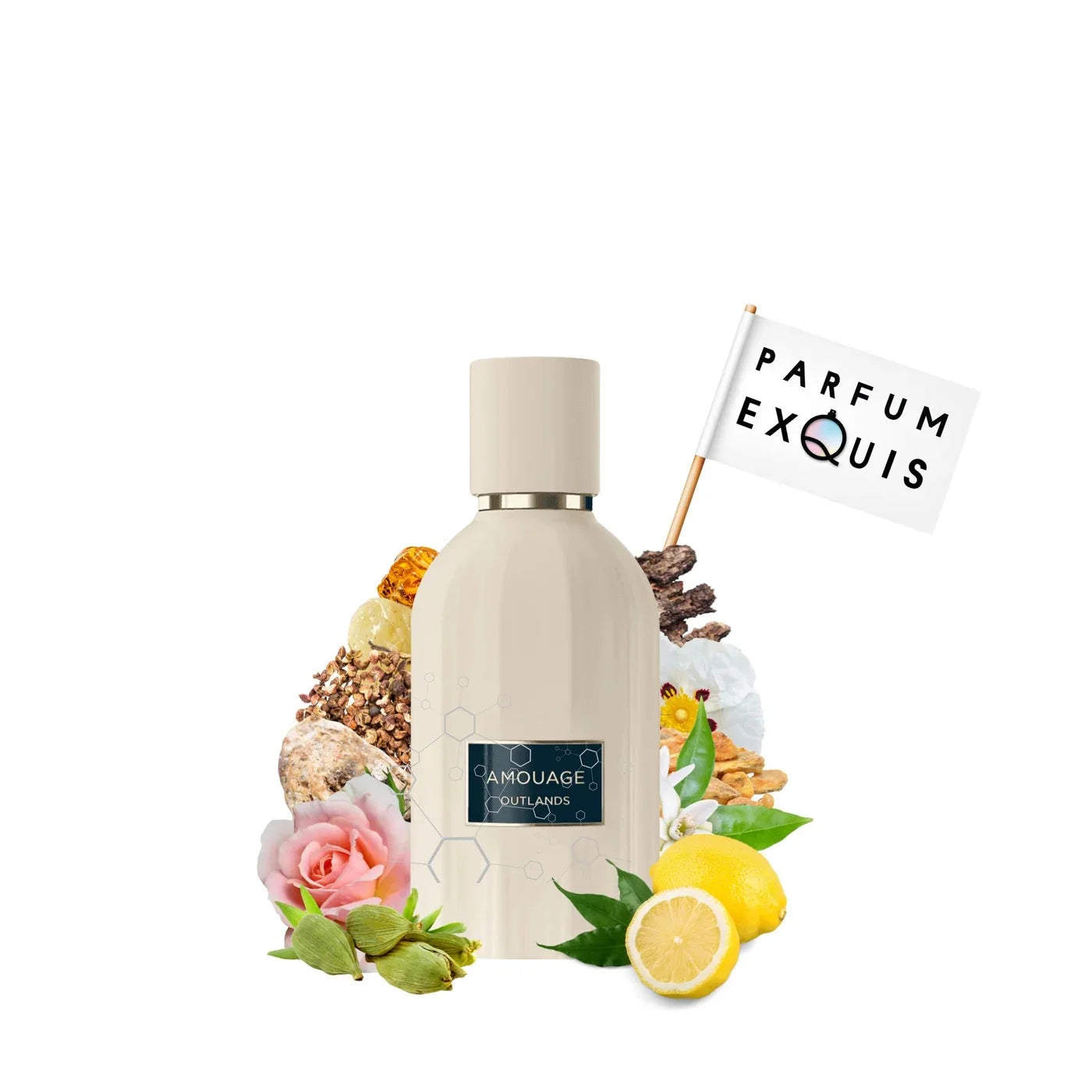 Amouage Lustre and Reasons and Outlands para Hombres y Mujeres 100ml/3.4oz Long-Lasting, Luxurious Arabian Fragrances — Recommended Valentine's Day Gifts