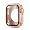 360 Full Protective Case for Apple Watch 44mm 45mm 41mm 40mm Tempered Glass Screen Protector for IWatch Series 9 8 7 6 5 4 SE