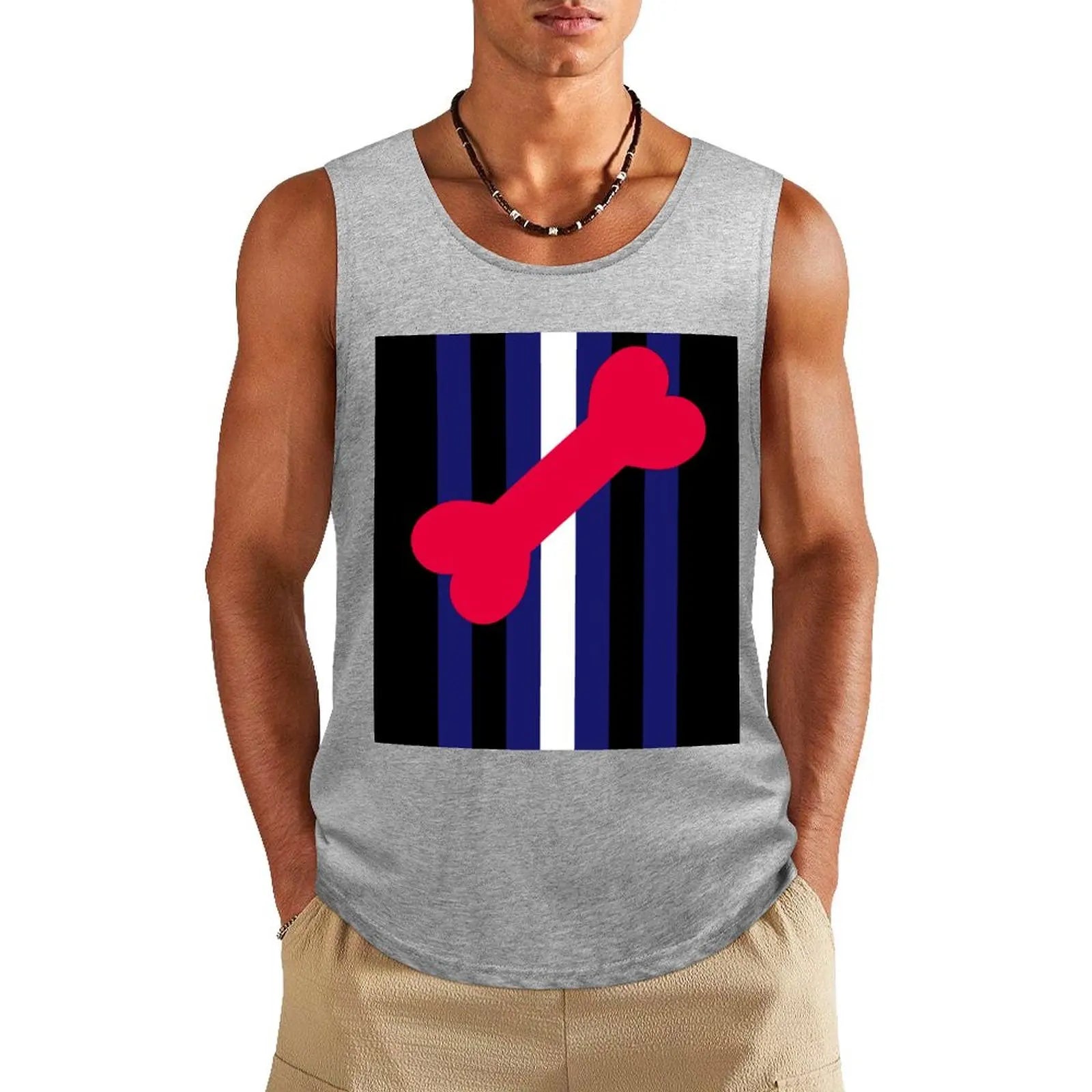 Leather Puppy Pride Tank Top running shirt underwear summer 2024
