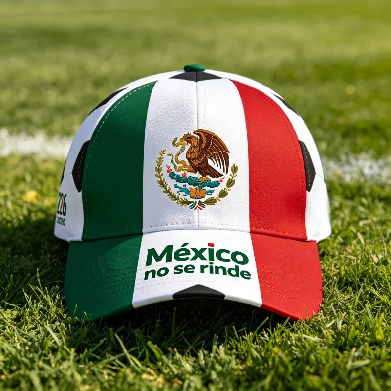 2026 Summer Mexico Football Fans 3D Print Baseball Cap Quick Dry Breathable Unisex Thin Soccer Sun Hat One Size