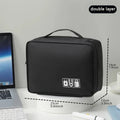 Travel Electronic Digital Storage Bag, Multifunctional High-capacity Earphones, Data Cable Protective Case, Dust Bag Travel Elec