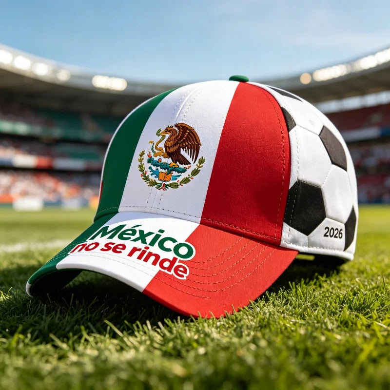 2026 Summer Mexico Football Fans 3D Print Baseball Cap Quick Dry Breathable Unisex Thin Soccer Sun Hat One Size