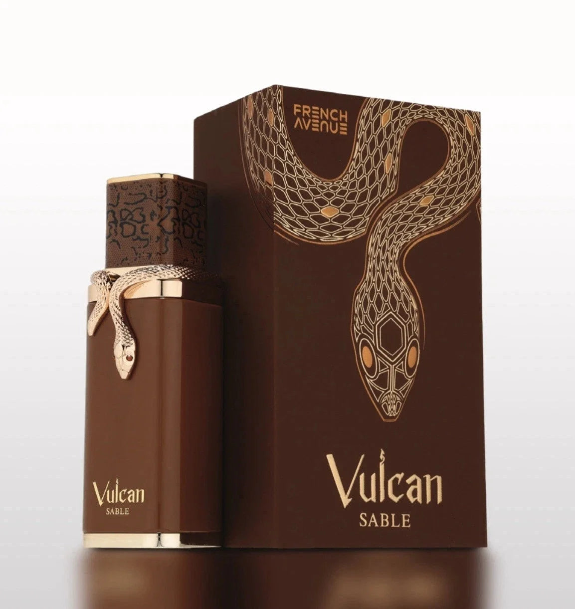 Fragrance World French Avenue Vulcan Collection (Vulcan Feu) 3.4 Oz 100ml For Men And Women Ideal Gift Choice, (Valentine's Day,