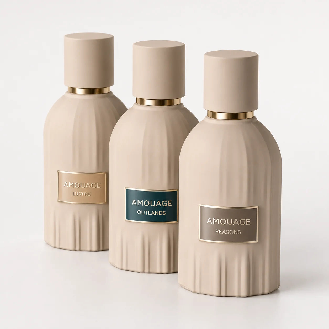 Amouage Lustre and Reasons and Outlands para Hombres y Mujeres 100ml/3.4oz Long-Lasting, Luxurious Arabian Fragrances — Recommended Valentine's Day Gifts