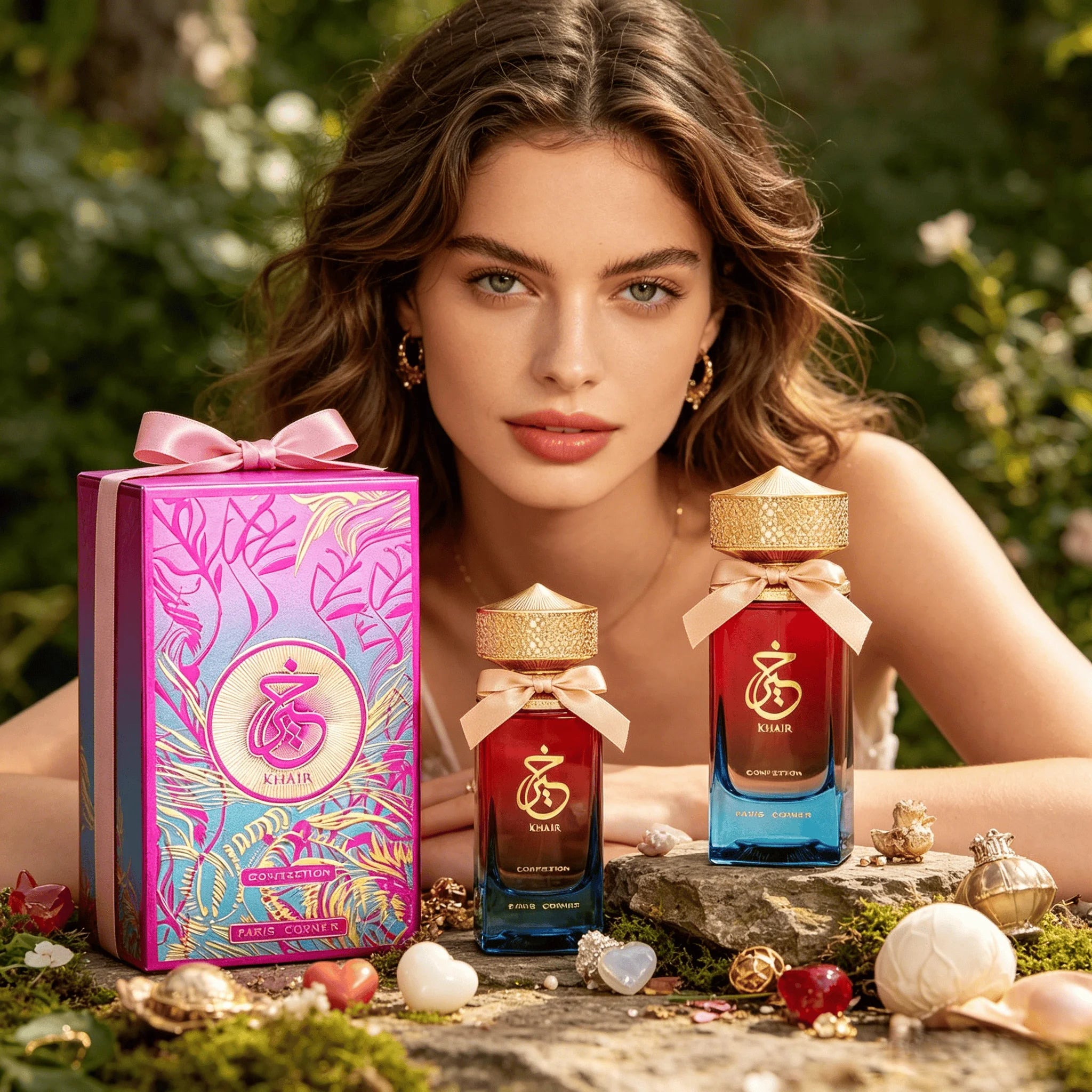 2026 Fashion Trend Paris Corner Khair Confection EDP 3.4 Fl Oz, Unisex Daily Wear Perfume, Pear Jasmine Whipped Cream Vanilla Aroma