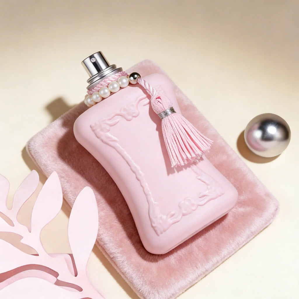 Delina Eau De Parfum Soft Rose & Lychee Notes Perfect Present for Special Occasions.