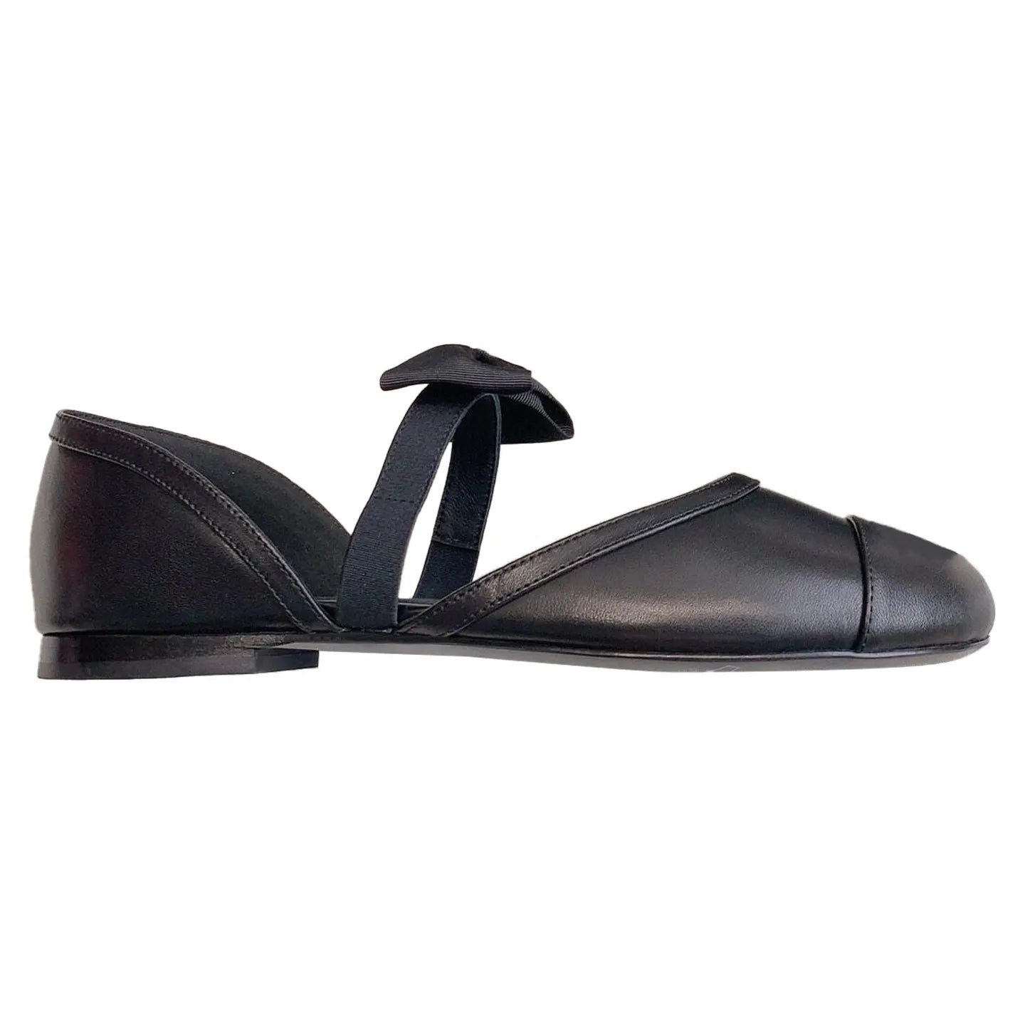 Bow Ballet Shoes 2026 New French Retro Shoes Women's Round Head Shallow Mouth Hollow Flat Shoes