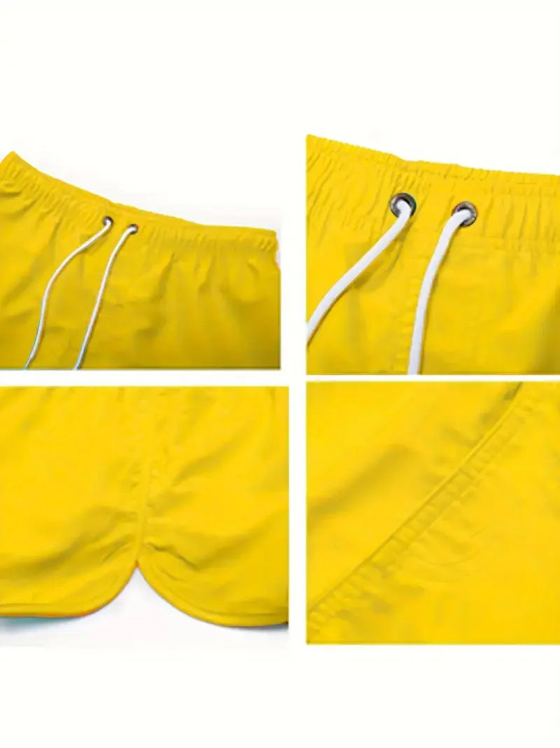 Running Quick Dry Shorts Single Layer for Gym Fitness Training Use Comfortable Breathable Sports Inner Underwear for Men