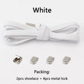 No tie Shoe laces Elastic laces Sneakers Flat Shoelaces without ties Quick Shoelace for Shoes Kids Adult One Size fits All Shoes