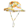 Baby Beach Sun Hat Breathable Fashionable Flower Pattern Children Outdoor Bucket Hat