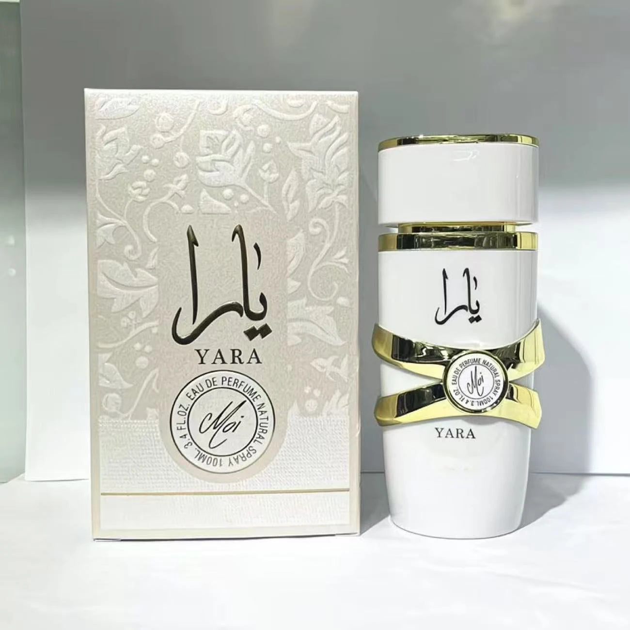 Yara Candy Perfume for Women, 100ml Long Lasting Eau de Parfum, Sweet Floral Fruity Fragrance with Strawberry, Vanilla & Musk, Dubai Arabian Scent, Elegant Pink Bottle, Ideal Gift for Her