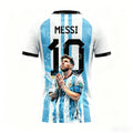 2026 Messi Argentina Team Football Jersey Match & Training Kit Summer Sports Men's T-Shirt Children's Clothing Tee Y2k Woman