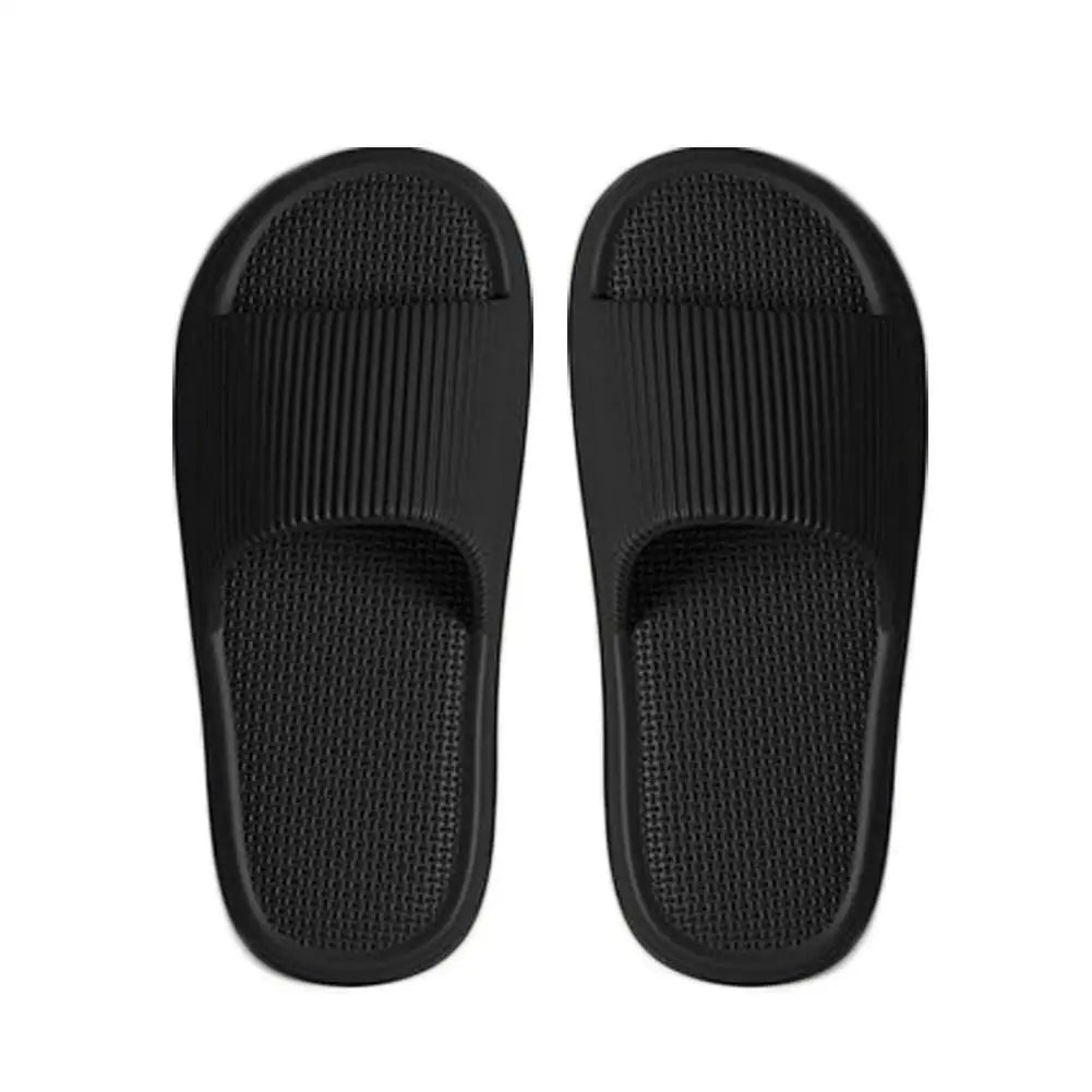 Thick Bottom Sandal Slippers Ultra-Soft Mute Indoor Slippers with Anti-Odor Technology Summer Runs Small Recommend Size Up