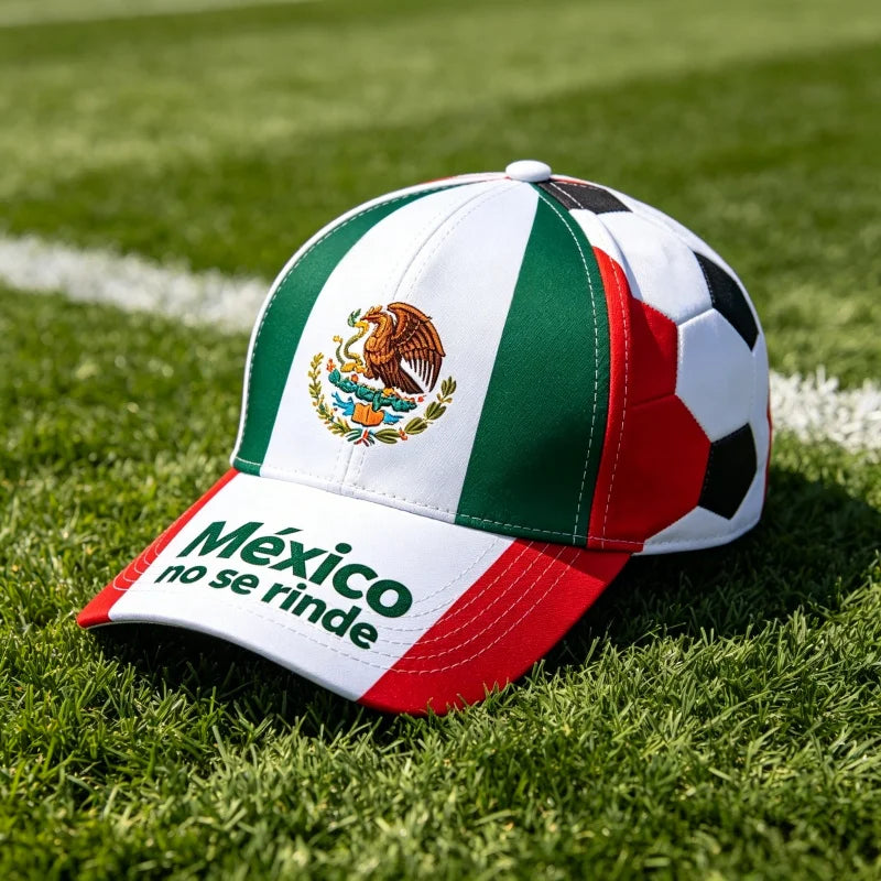 2026 Summer Mexico Football Fans 3D Print Baseball Cap Quick Dry Breathable Unisex Thin Soccer Sun Hat One Size