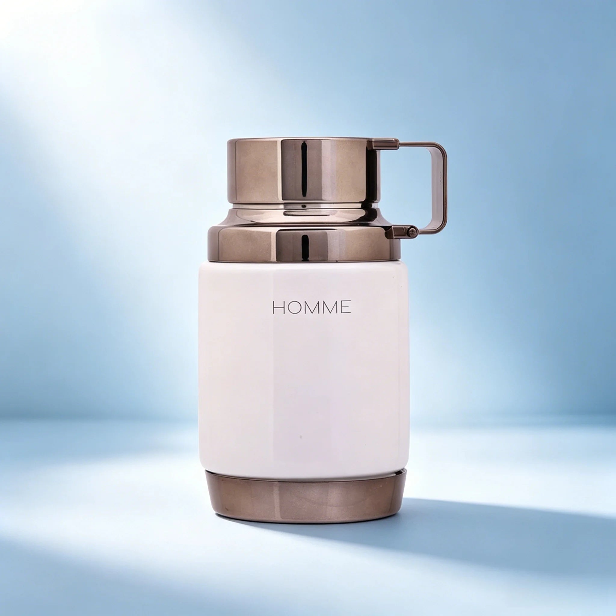 Homme White Edition for Men Eau de Parfum Spray, 3.4 Ounce, Long Lasting Scent, Ideal Gift