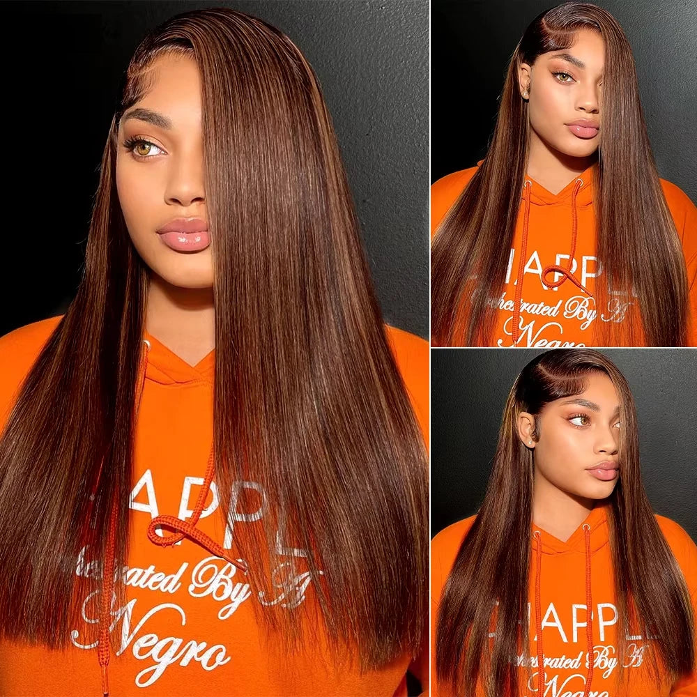 13x4 13x6 HD lace FB 30 Straight Human Hair Wigs Lace Front For Women HD Transparent Lace Frontal Wig Pre Plucked 40 46 Inch