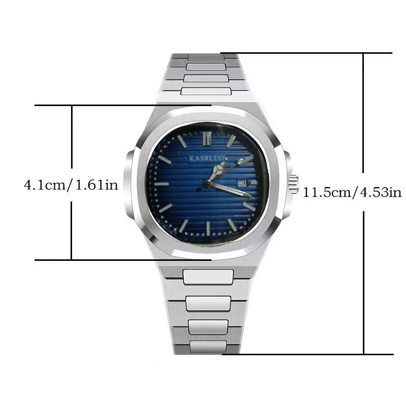 Fashionable Men's Watches: Luxury Designs for Male Students, Trendy Colors for Business Use