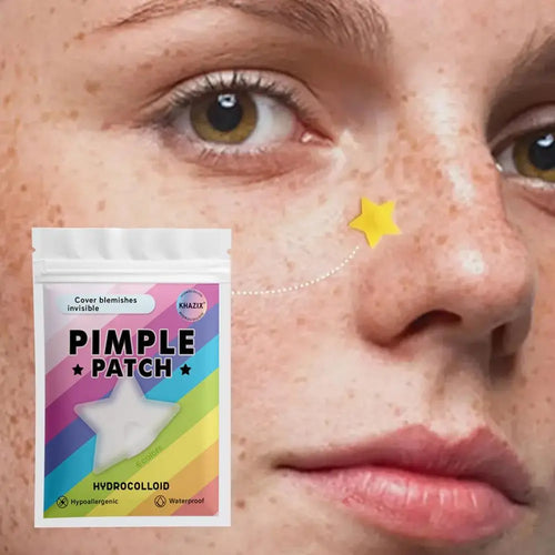1/2Box Star Pimple Patches For Face Hydrocolloid Acne Blemish Pimple Patches Cute Stars Multicolor Hydrocolloid Acne Patch